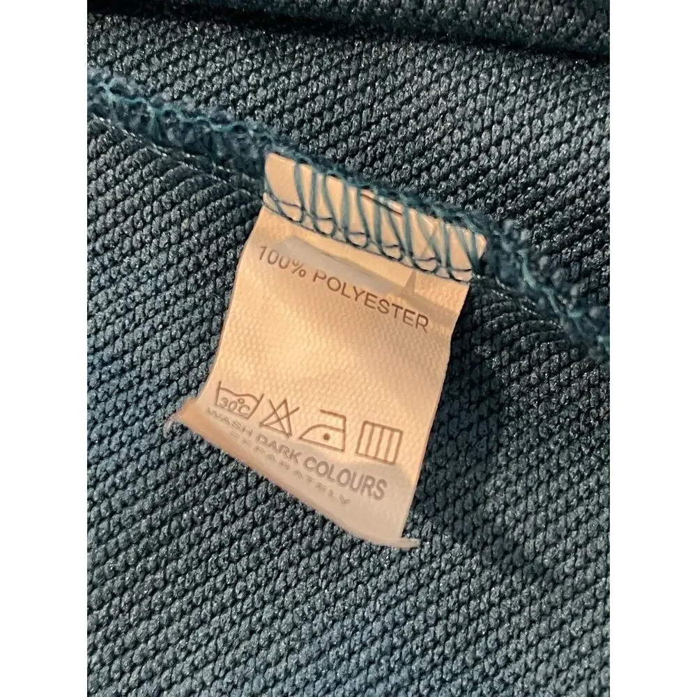 Carhartt Full Zip Hooded Jacket Blue Workwear Utility Performance Pocket Mens XL